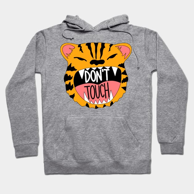 Don't touch Hoodie by TheLoveSomeDove